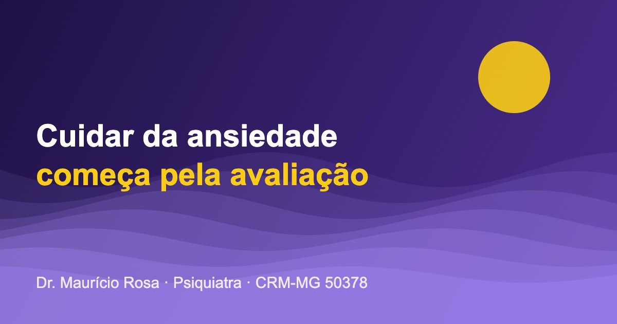 Psiquiatra para ansiedade em Uberlândia: ilustração sobre cuidado com a saúde mental